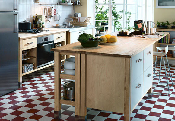 Cocina isla ikea: cómo organizar la zona de trabajo en cocina mi ...