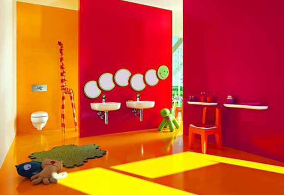 Un cuarto de baño cómodo para los niños - Informes - DecoEstilo.com Un cuarto de baño cómodo para los niños - Informes - DecoEstilo.com