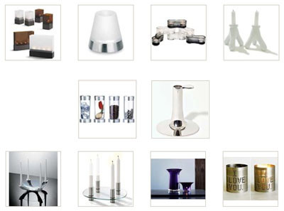 Portavelas y Candelabros