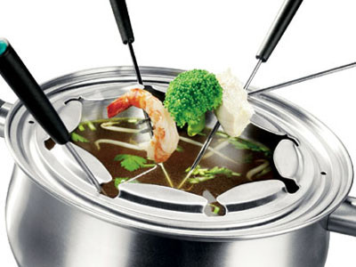 Colores veraniegos para vestir la mesa 27 Fondue