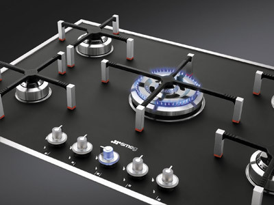 Encimeras a gas con mandos retroiluminados 7 encimera 02