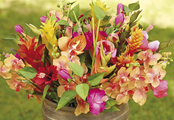 En primavera, decora con flores