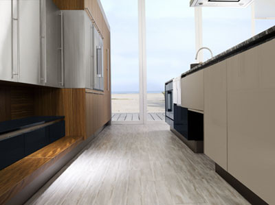 Una cocina abierta al mar