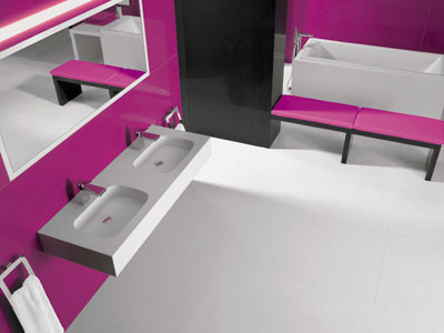 Ambiente Silestone rosa