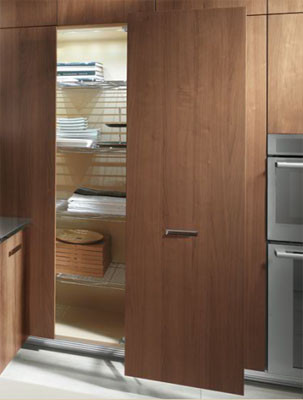 Soluciones para la esquina de la cocina 11 Armario