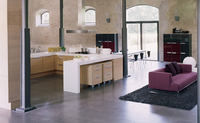 unir la cocina al salón