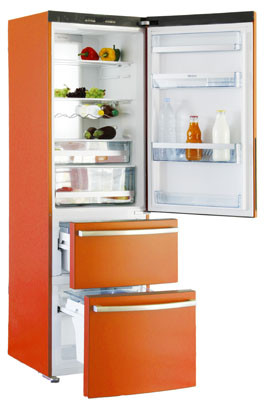 Lo mejor del 2009 en DecoEstilo 24 frigo orange open