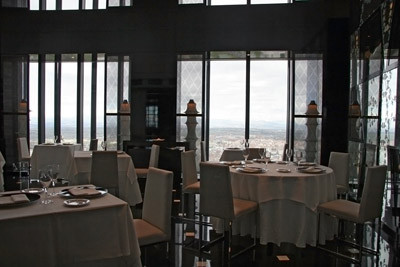 Imagen Restaurante panoramico del hotel Madrid T