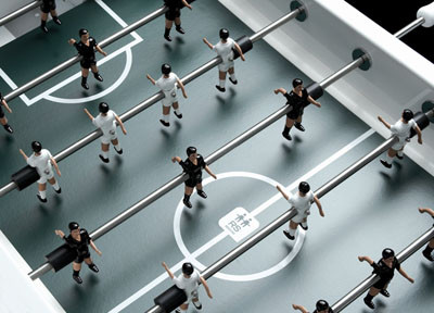 Caprichos de ocio y decoración: El futbolín 5 Futbolín RS