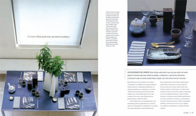 Mesas con estilo. Ideas para crear la mesa perfecta en cada ocasión 7 Mesas con estilo