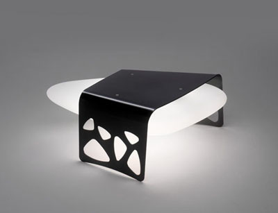 Luminaria Stone Table para exterior 9 Stone Table