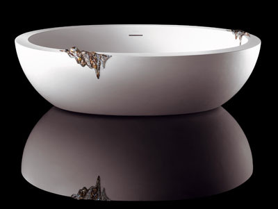 Bañera Feel, con cristales de Swarovski