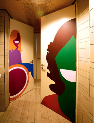 Baños pensados para compartir