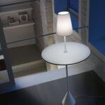 lucilla dumb waiter table white ambiance modoluce
