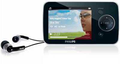 Reproductor Philips GoGear Opus, sin ruidos exteriores 8 Philips GoGear Opus