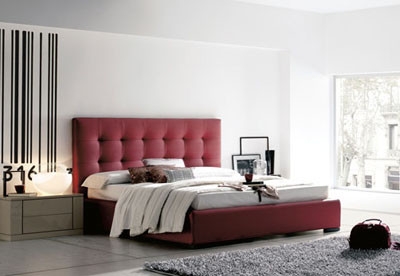 Rojo en el dormitorio - Soluciones - DecoEstilo.com