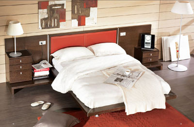 Rojo en el dormitorio - Soluciones - DecoEstilo.com