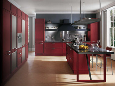 Esta semana, protagonista el rojo: hoy en la cocina 13 Scavolini