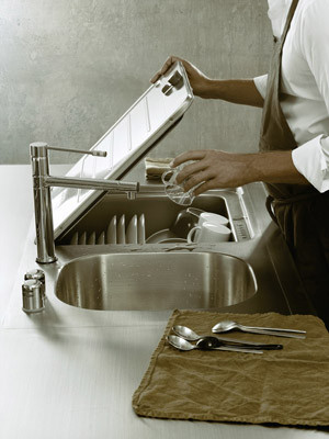 Lo mejor del 2009 en DecoEstilo 27 KitchenAid Lavavajillas In sink