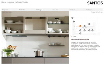 Nuevo espacio Web, de Santos