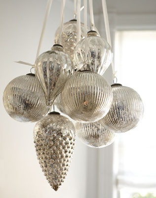 Adornos navideños suspendidos 9 Poterrybarn