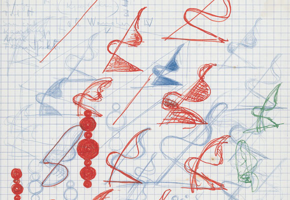 La silla Panton cumple 50 años 6 Boceto de la silla Panton