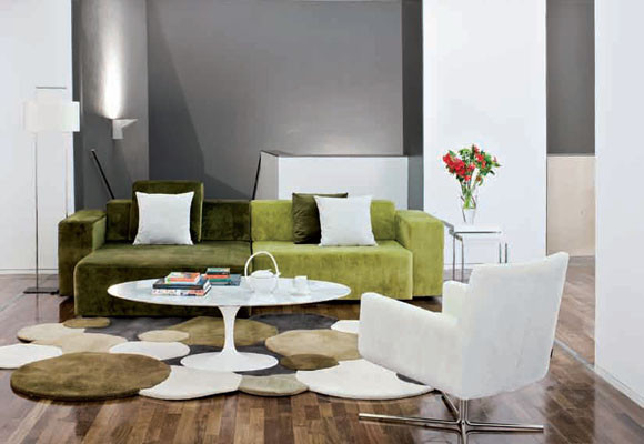 Alfombras con fuerza para el salón