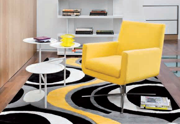 Alfombras con fuerza para el salón