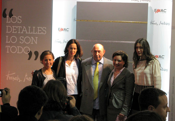 Paola Dominguín, Sara de Antonio - presentación EMAC