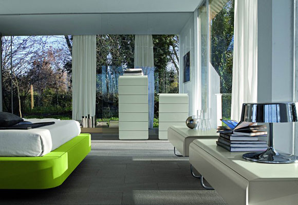 Tapizado verde fluor