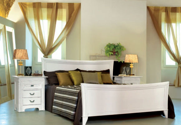 Verde en el dormitorio