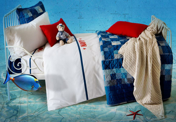 Decoración estilo navy.