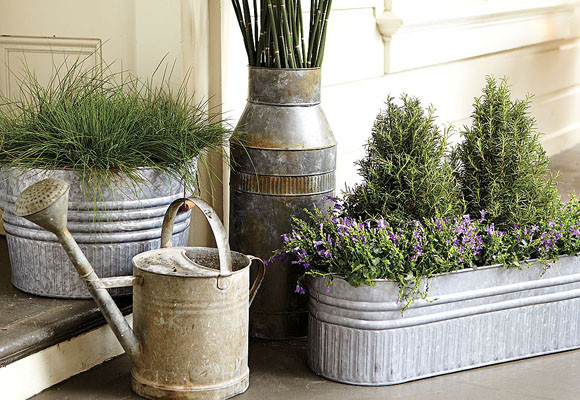 Recipientes para flores