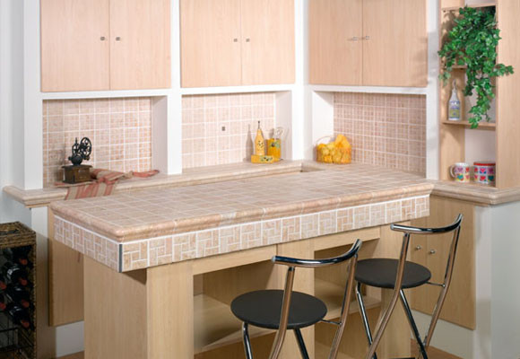 Cerámica en la encimera