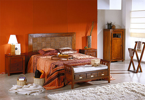 Naturaleza y selva en el dormitorio