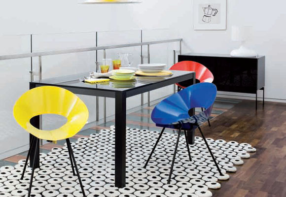 Sillas de colores 6 Sillas de colores