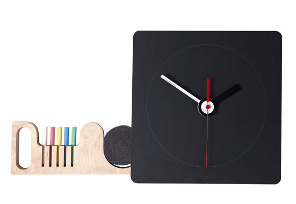 Tabla, el reloj-pizarra