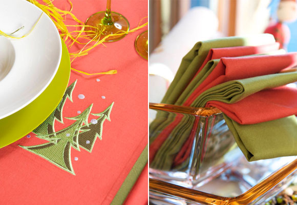 Reinterpreta los colores navideños por excelencia