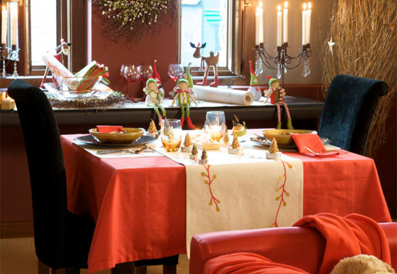 Reinterpreta los colores navideños por excelencia