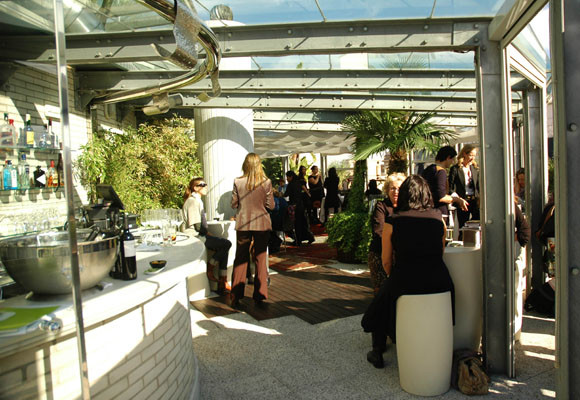 La terraza del Claris 7 La terraza de Claris