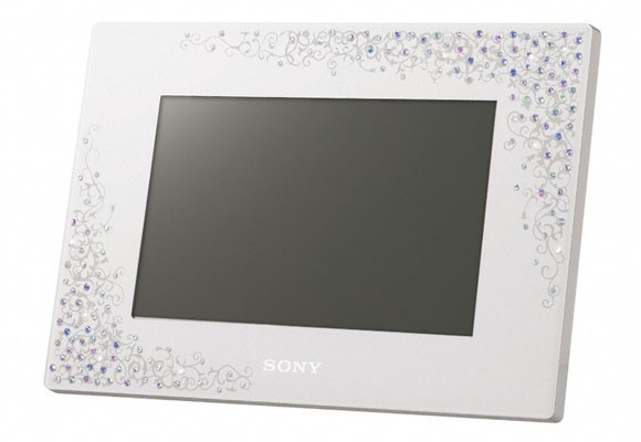 Marco digital con cristales de Swarovski