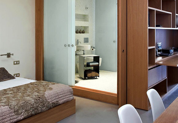 Loft en Barcelona 11 Loft en Barcelona: El dormitorio