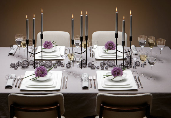 Mesas de fiesta 6 Mesas de fiesta: bolas originales