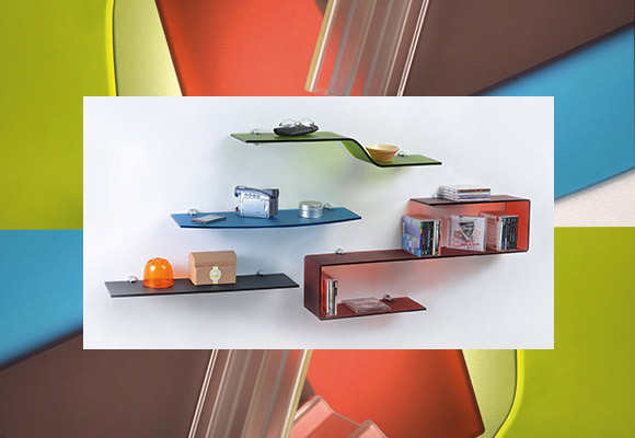 Metacrilato, un material muy versátil 8 estanterias metacrilato