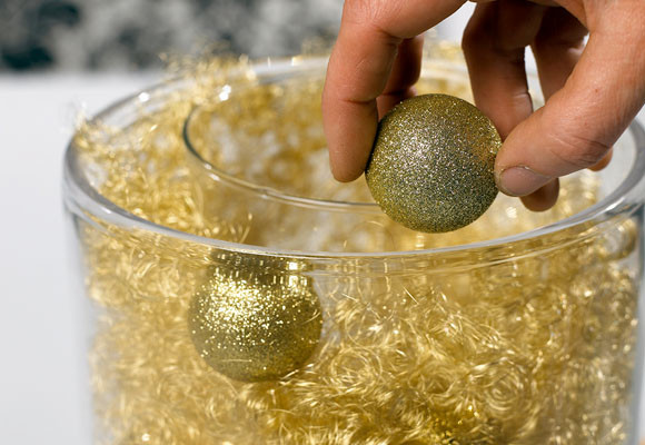 Un centro con cabello de ángel: Paso 2