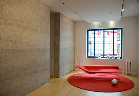 Muebles de colores vivos