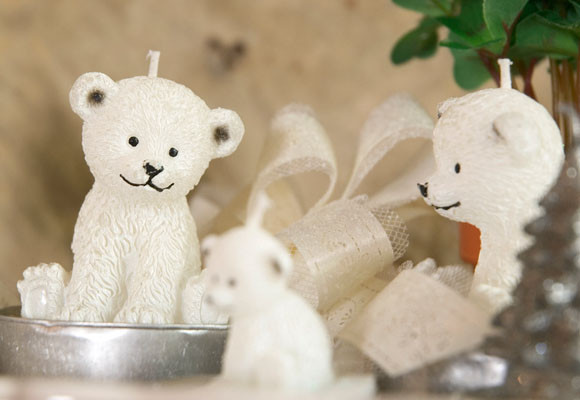 Velas con diseños infantiles