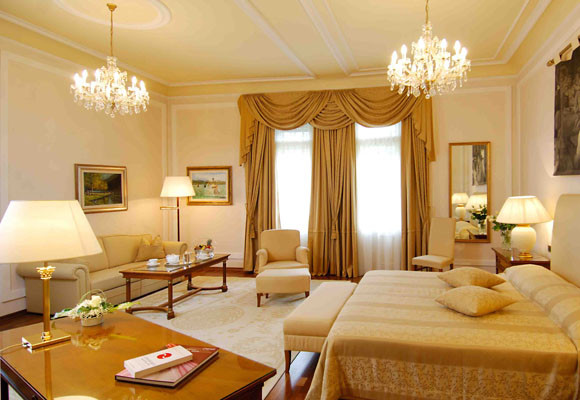 Hotel Palace Merano: habitaciones