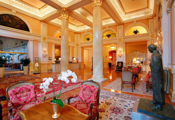 Hotel Palace Merano: zona de estar