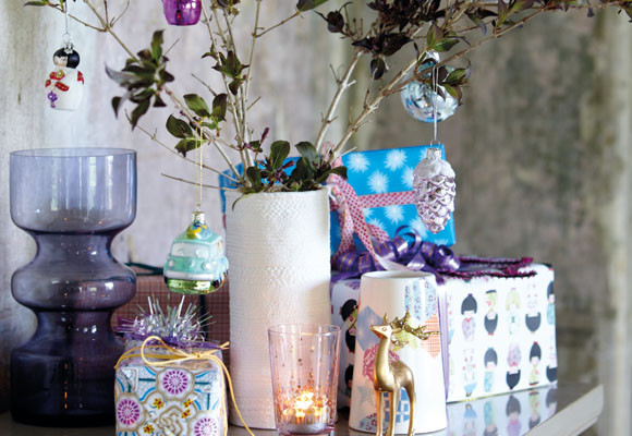 Recibir los regalos de los Reyes Magos 14 Los regalos en un pequeño rincón